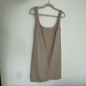 Faux Leather mini dress - Size L